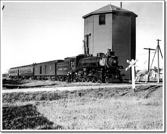 Château d'eau de la Canadian Pacific Railway à Clearwater